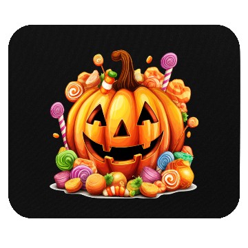 Discover Fun Halloween Sweet Pumpkin Sugar Magic Mouse Pads