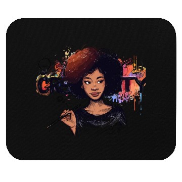 Discover Creative Artist Portrait Mouse Pads