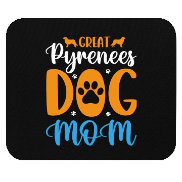 Discover Proud Great Pyrenees Dog Mom Mouse Pads