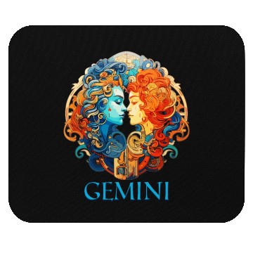 Discover Embrace Your Gemini Identity: Gemini Zodiac Mouse Pads