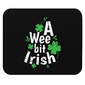 Discover A Wee bit Irish St. Patricks Day Mouse Pads