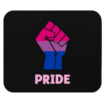 Discover Bisexual Pride Fist Design for Equality Mouse Pads