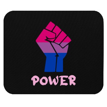 Discover Power Bisexual Pride Fist Design for Equality Mouse Pads