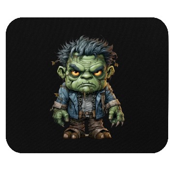 Discover Halloween Frankie's Playful Monster Mash Mouse Pads
