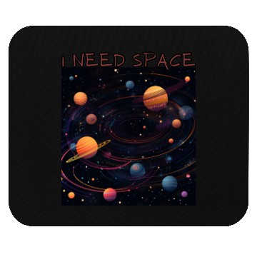 Discover i need space, planets constellation Mouse Pads