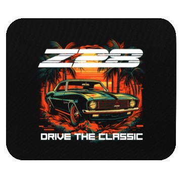 Discover Sunset Camaro Z28 Mouse Pads
