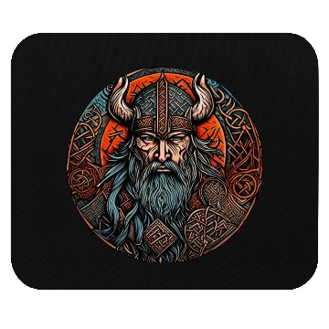 Discover Viking / Odin / Thor / Celtic / Helmet / Nordic Mouse Pads