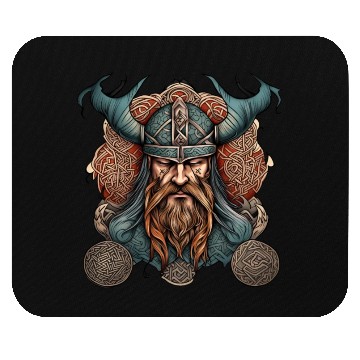 Discover Viking / Odin / Thor / Celtic / Helmet / Nordic Mouse Pads
