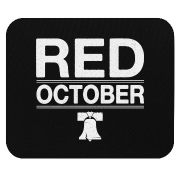 Discover Vintage Red October Philly Philadelphia Mouse Pads