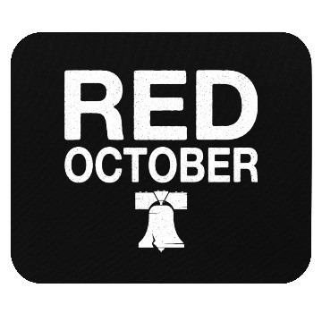 Discover Philly Red October Philadelphia Mouse Pads