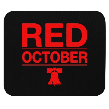 Discover Vintage Philadelphia Red October Philly Mouse Pads