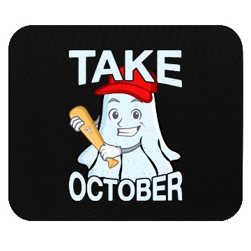 Discover Philly Take October Philadelphia Ghost Halloween Mouse Pads