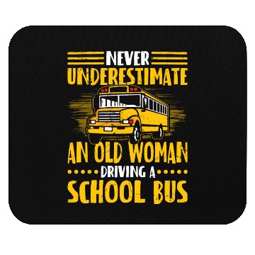 Discover School Bus Driver Mouse Pads