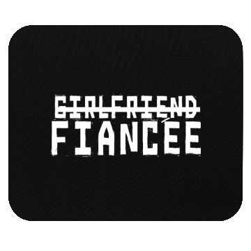 Discover Girlfriend Fiancee Couple Engagement Engaged Mouse Pads