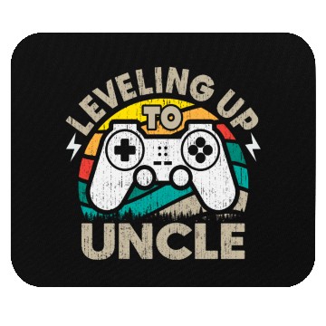 Discover Leveled Up To Uncle Gamer Gaming Future Uncle Mouse Pads