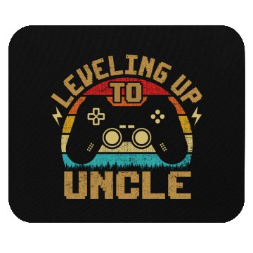 Discover Leveled Up To Uncle Gamer Gaming Future Uncle Mouse Pads