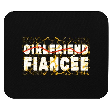 Discover Girlfriend Fiancee Couple Engagement Engaged Mouse Pads