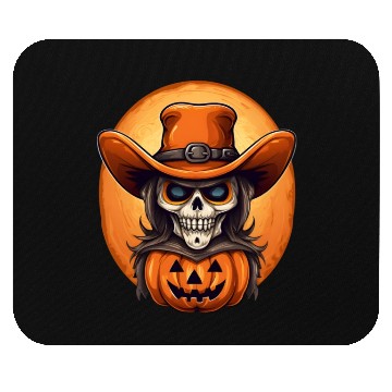 Discover Sublimation Halloween Cowboy Mouse Pads