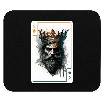 Discover King Spades Halloween Creepy Gothic Poker Mouse Pads