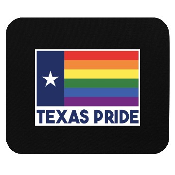 Discover Texas Flag Rainbow Design for proud LGBT+ Texan Mouse Pads