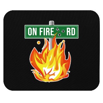 Discover Onfire Road Records Street Sing Mouse Pads