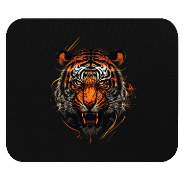 Discover Ferocious Tiger Roar Mouse Pads