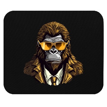 Discover Mafia gorilla Mouse Pads