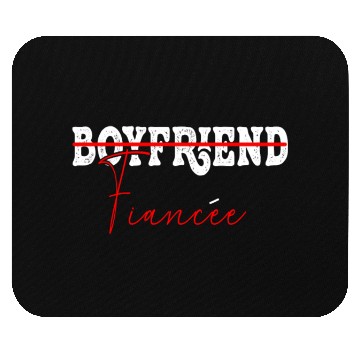 Discover Couple Engagement Engaged Men Funny Fiancee Mouse Pads
