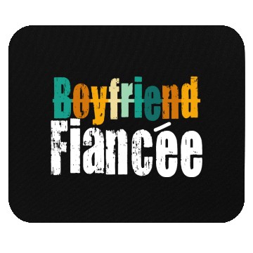 Discover Couple Engagement Engaged Men Funny Fiancee Mouse Pads