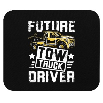 Discover Future Tow truck driver Mouse Pads