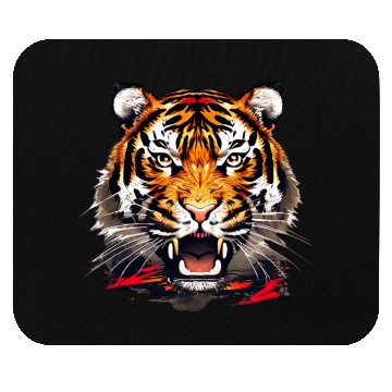 Discover Best innovative hip hop tiger design Mouse Pads