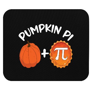 Discover Pumpkin Pi Math Mouse Pads Funny Halloween Thanksgiving