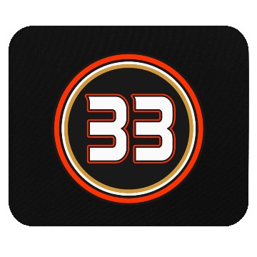 Discover Jakob Silfverberg Number 33 Jersey Anaheim Ducks Mouse Pads