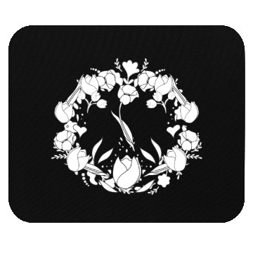Discover Tulip Gardening Floral Mouse Pads