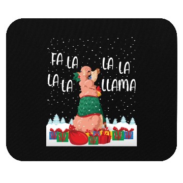 Discover Fa La La La La La Llama Funny Gift Mouse Pads