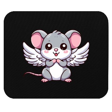 Discover Mouse Angel Wings Mouse Pads
