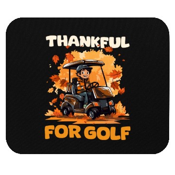 Discover Thanksgiving Golf Thankful For Golf Mouse Pads