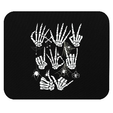 Discover Skeleton Hand Mouse Pads