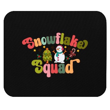 Discover Snowflake Squad Mouse Pads