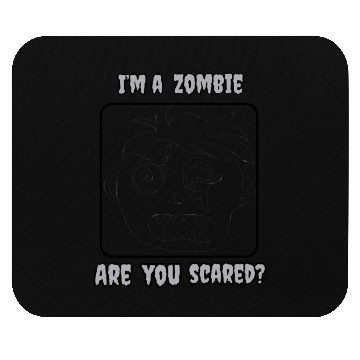 Discover Zombie Drawing Mouse Pads