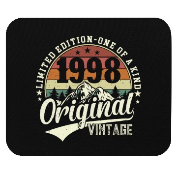Discover Vintage 1998 Birthday Gift Mouse Pads