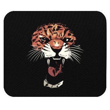 Discover Angry Jaguar Zoologist Gift Mouse Pads