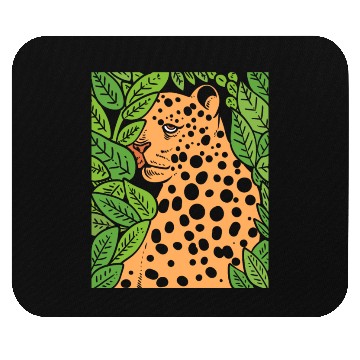 Discover Jaguar in Forest Wildlife Biologist Gift Mouse Pads