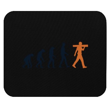 Discover Carpenter Evolution Woodturner Joiner Woodworker Mouse Pads