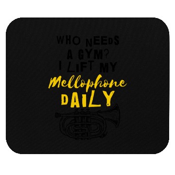 Discover Mellophonist Musical Instrument Orchestra Mouse Pads