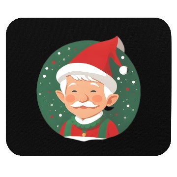 Discover christmas happy elf Mouse Pads