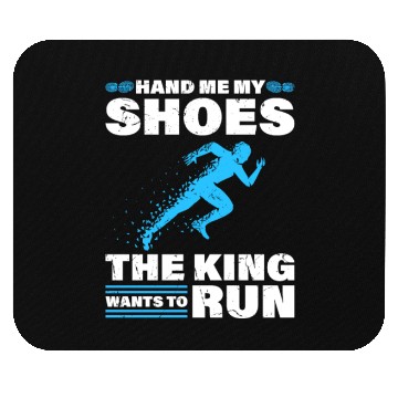 Discover Field Running King Cross Country Running Mouse Pads