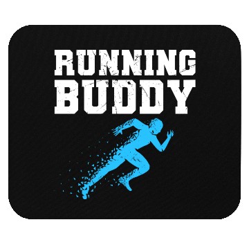 Discover XC Runner Cross Country Running Buddy Mouse Pads