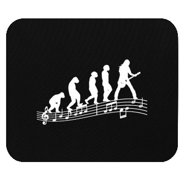 Discover Guitarist E-Guitar Acoustic-Guitar Evolution Mouse Pads