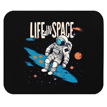 Discover LIFE IN SPACE Mouse Pads